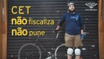 CET não fiscaliza o art. 201, que determina 1,5m ao ultrapassar ciclista