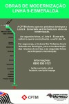 Aviso de interdição da Ciclovia Rio Pinheiros (clique para ampliar)