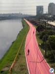 Trecho final da Ciclovia Rio Pinheiros foi aberto na última semana de março, mas continuará sem saída por um longo tempo.