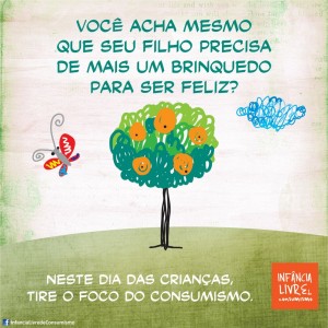 Infância Livre de Consumismo