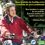 gustavo fruet pedalando