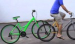 rebocar bicicleta