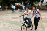 As oficinas Aprendendo a Pedalar são para todas as idades! Foto: Gabriela Kato