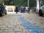 Marco inicial escolhido para simbolizar a nascente do Rio Verde - Foto Cristina Morales/ Divulgação Rios e Ruas