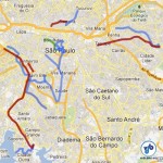 mapa ciclofaixas de lazer - incluindo guarapiranga
