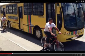 "O negócio é sério", afirma motorista que passou pelo treinamento. Imagem: Roberta Soares/Reprodução