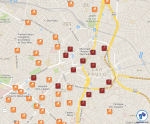 Treze estações estão em processo de desativação. Imagem: arte VdB sobre Google Maps