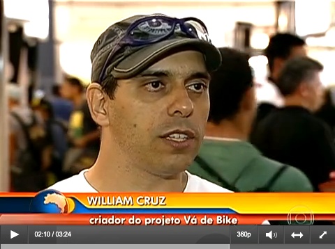 2013-10-08 Brasil Cycle Fair – Bom Dia Brasil | Vá de Bike