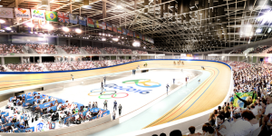 Velódromo do Rio de Janeiro será remontado no Paraná para as Olimpíadas de 2016. Foto: EOM/AECOM