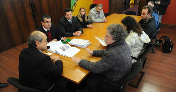 Reunião com o prefeito de Curitiba, Gustavo Fruet (PDT). Foto: Divulgação/Prefeitura de Curitiba