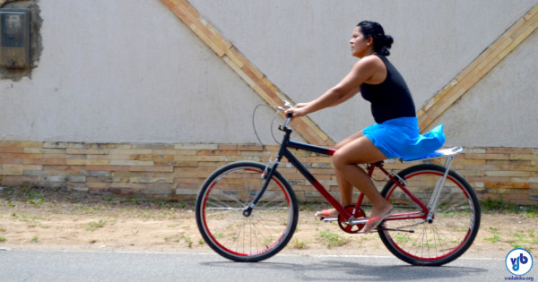 Assédio ainda é um dos fatores que desincentiva mulheres a usarem a bicicleta no Brasil. Foto: Raquel Jorge