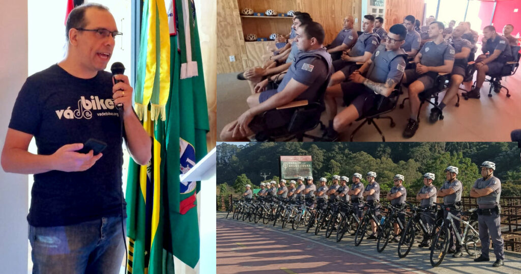 willian cruz vá de bike treinamento policiais ciclistas